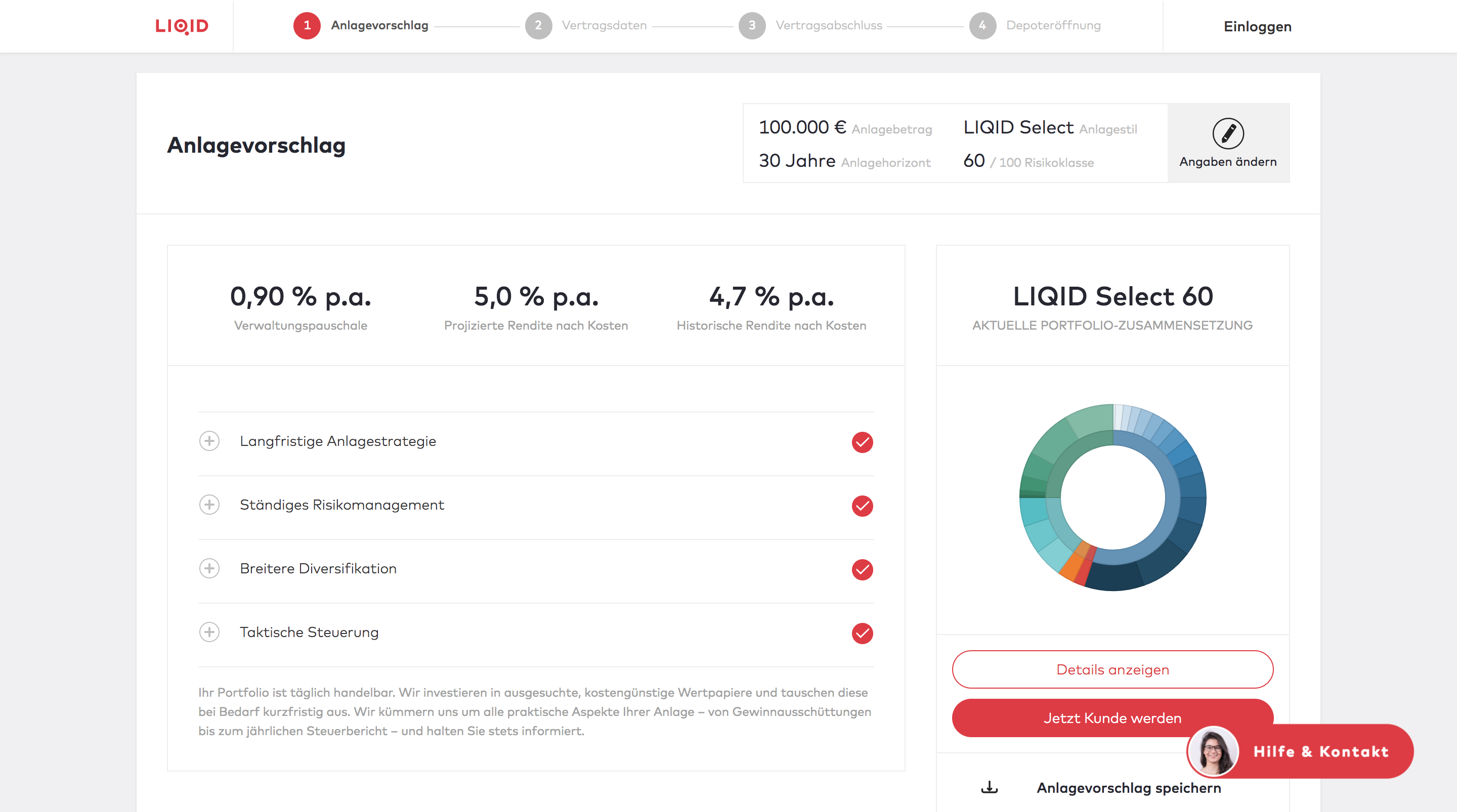 Liqid Dashboard